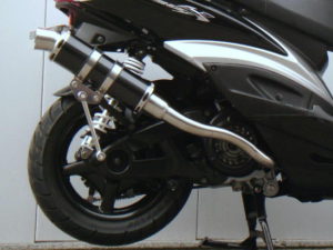 ブラックステンレスサイレンサー　280㎜